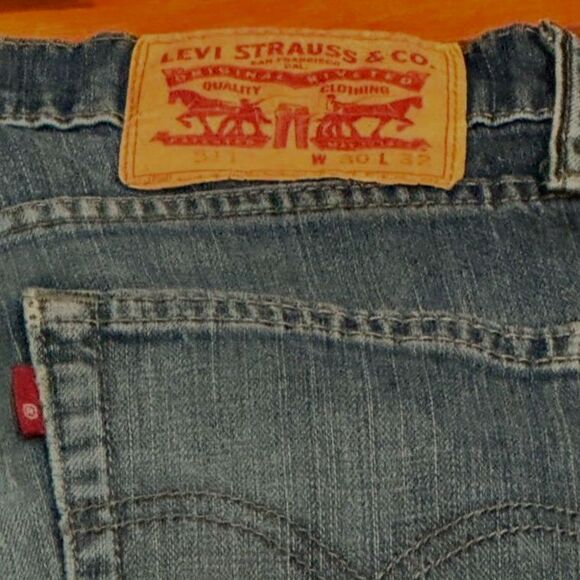 Levi 511 SlimFit Mens Med Wash Size 30x32 - Picture 3 of 9